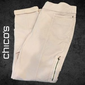 Light Pink Chico's 'Slow Slimming' Skimmers